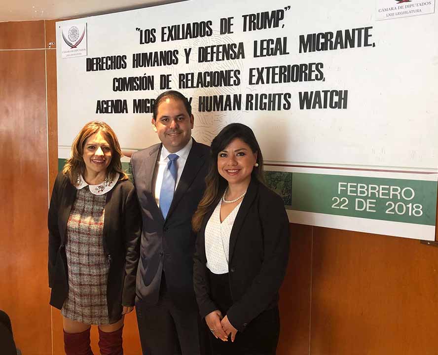 Attorney Moreno Speaks Before the Mexican Congress