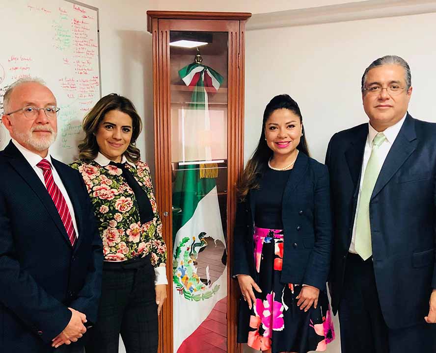 Attorney Moreno Meets National Human Rights Commission Officers