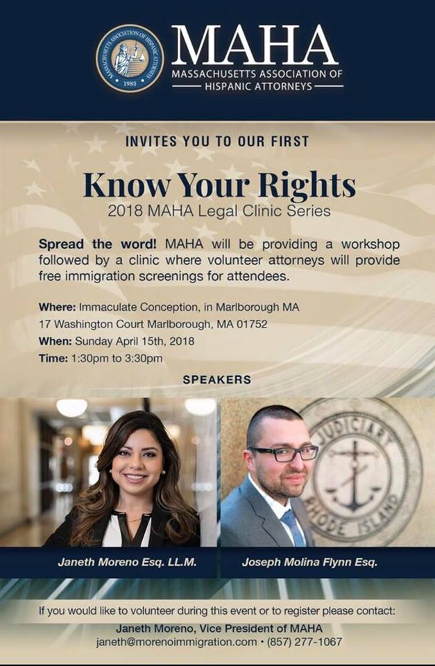 Know Your Rights Forum Series I