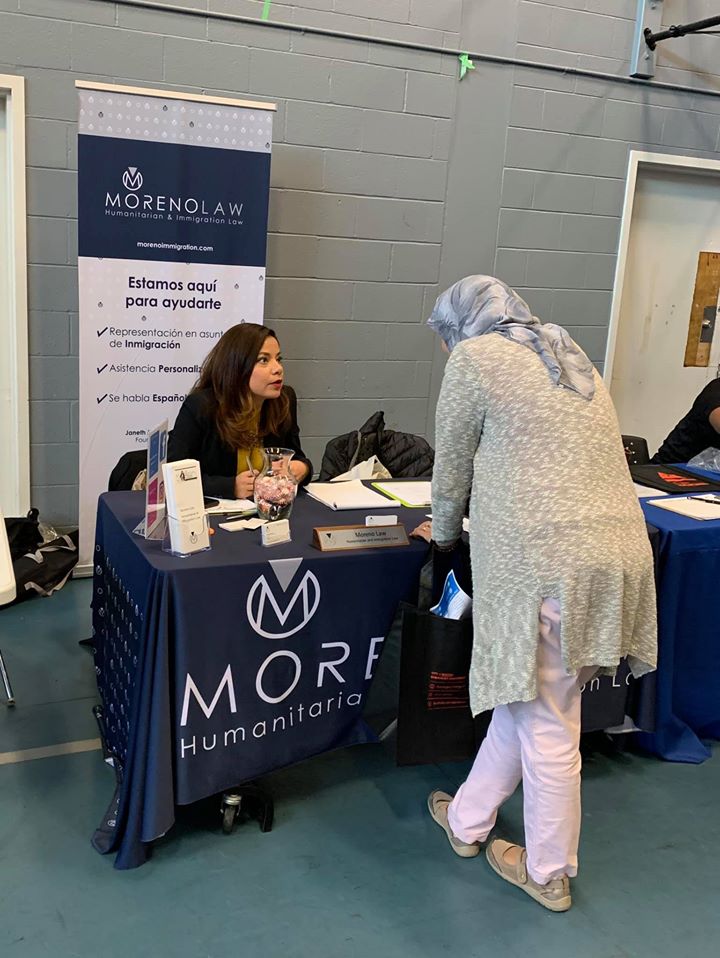 Moreno Law Participates in East Boston Community Health Fair