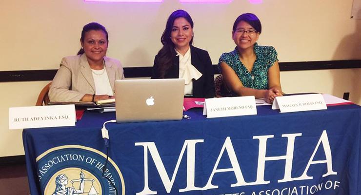 Forum to inform the community about their rights and how to be prepared for the situation in the United States.