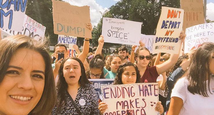 Agenda Migrante Marches with Dreamers in Washington